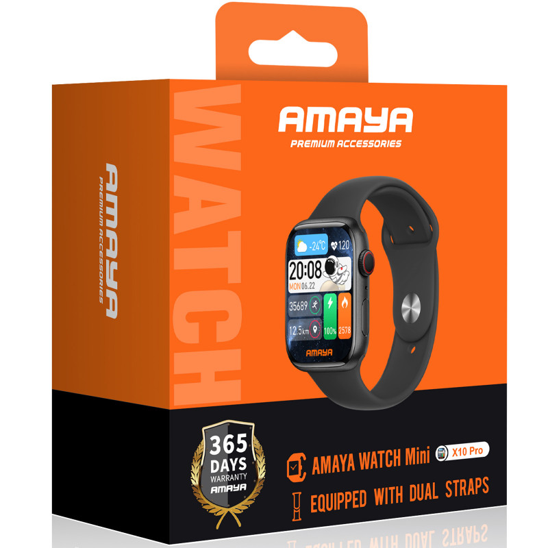 Фото Смарт-часы Amaya X10 Pro Smart sports watch (call version) (Black) на vchehle.ua