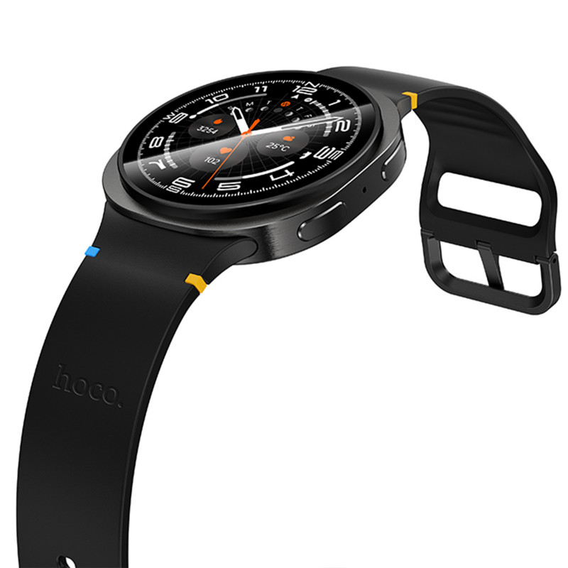 Смарт-годинник Hoco Y43 Amoled Smart sports watch (call version) (Black) в магазині vchehle.ua