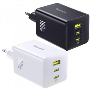 МЗП Baseus EnerFill FE11 Fast Charger 100W (1USB-A/2C) (P101821)