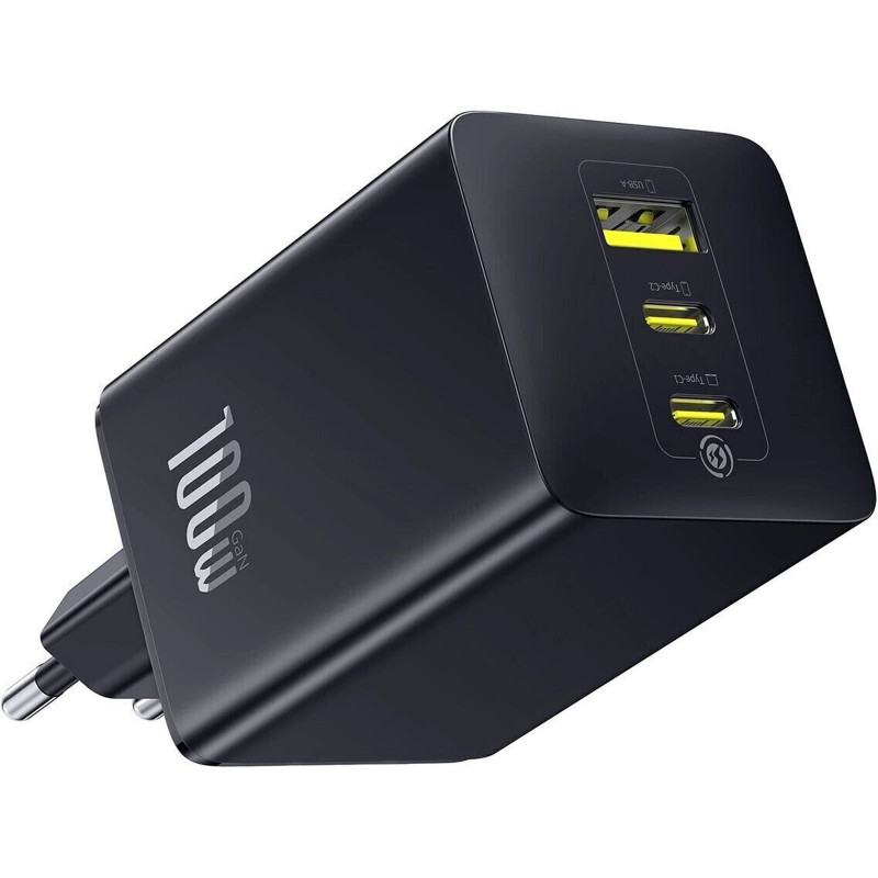 МЗП Baseus EnerFill FE11 Fast Charger 100W (1USB-A/2C) (P101821) (Cosmic Black)