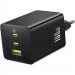 Фото МЗП Baseus EnerFill FE11 Fast Charger 100W (1USB-A/2C) (P101821) (Cosmic Black) на vchehle.ua