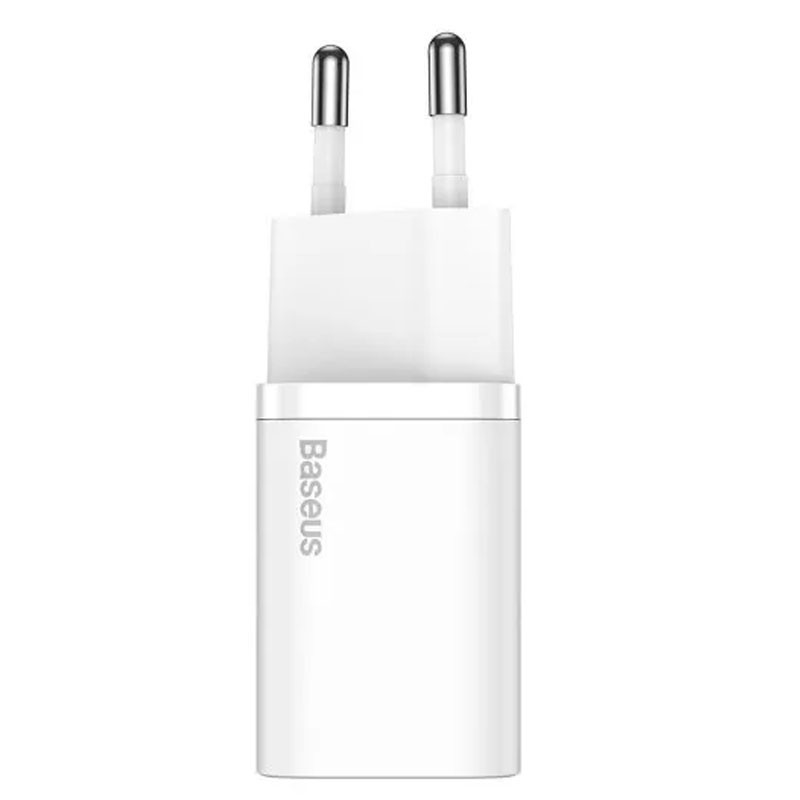 МЗП Baseus Super Si Quick Charger 30W (1USB-C) (CCSUP-J) (Білий)