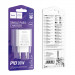 Фото СЗУ Hoco C143A Benefit PD20W (1USB-C) (White) на vchehle.ua