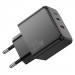 Купить СЗУ Hoco CS16A Wish PD20W (1USB-C/1L) (Black) на vchehle.ua