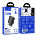 СЗУ Hoco N63 Gentle PD30W+QC3.0 (1USB-A/1C) (Black) в магазине vchehle.ua