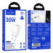 СЗУ Hoco N63 Gentle PD30W+QC3.0 (1USB-A/1C) (White) в магазине vchehle.ua