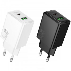 СЗУ Hoco N71 Nuevo PD30W+QC3.0 (1USB-A/1C)