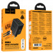 Заказать СЗУ Hoco N75 Grande 65W QC+PD (1USB-A/2C) + кабель Type-C to Type-C (Black) на vchehle.ua