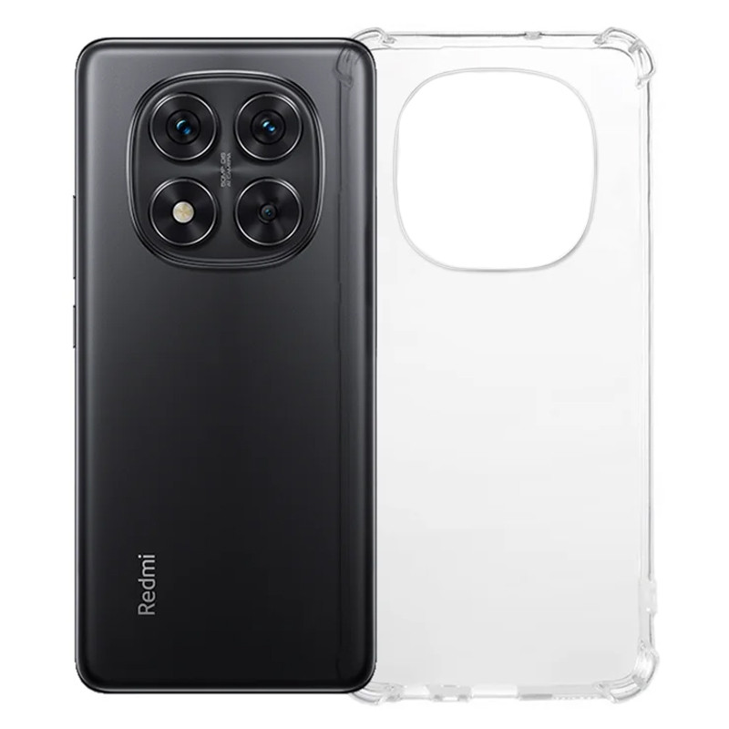 TPU чехол Epic Ease с усиленными углами для Xiaomi Redmi Note 15 Pro+ 5G (Бесцветный (прозрачный))