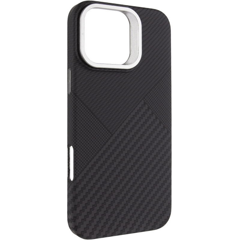 TPU чехол Pixel Craft with Magnetic Safe для Apple iPhone 17 (6.3") (Graphite Flow)