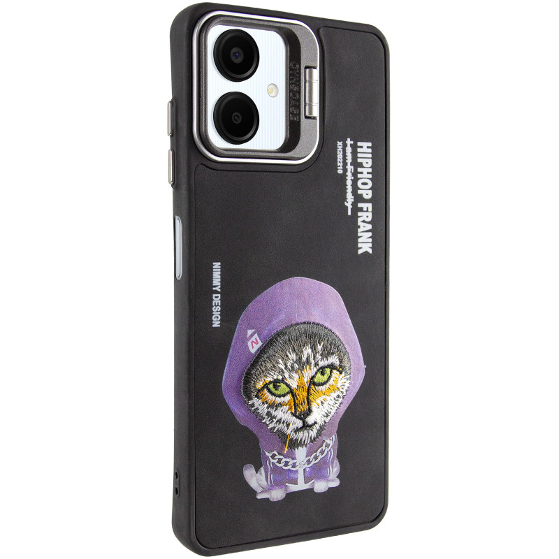 TPU+PC чохол Friends на Samsung Galaxy A06 (Black Cat)