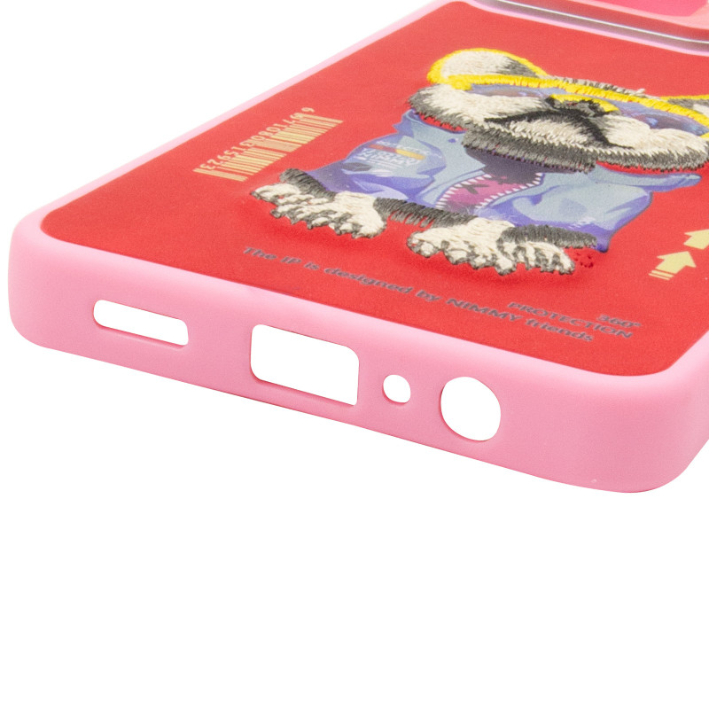 Замовити TPU+PC чохол Friends на Samsung Galaxy A06 (Pink Dog) на vchehle.ua
