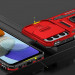 Ударопрочный чехол Camshield Army Ring для Samsung Galaxy S25 FE (Красный / Red) в магазине vchehle.ua