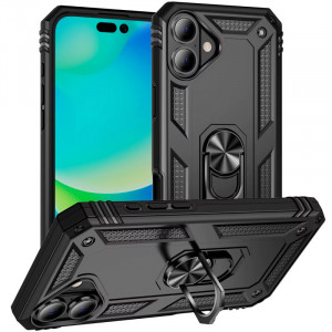 Ударостійкий чохол Serge Ring for Magnet на Apple iPhone 17 (6.3")