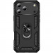 Фото Ударопрочный чехол Serge Ring for Magnet для Apple iPhone 17 Pro (6.3") (Черный) в магазине vchehle.ua
