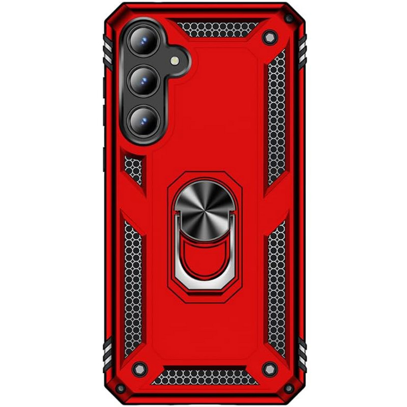 Фото Ударостійкий чохол Serge Ring for Magnet на Samsung Galaxy A57 5G (Червоний) в маназині vchehle.ua