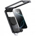 Фото Вело-мото-кейс для смартфона Baseus PrimeTrip VB1 RainShield 6.9" (C0013D) (Cosmic Black) на vchehle.ua