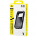 Фото Вело-мото-кейс для смартфона Baseus PrimeTrip VB1 RainShield 6.9" (C0013D) (Cosmic Black) в маназині vchehle.ua