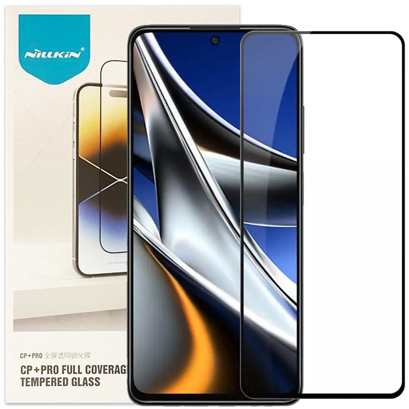 Захисне скло Nillkin (CP+PRO) на Xiaomi Poco F6 Pro / K70 / K70 Pro (Чорний)