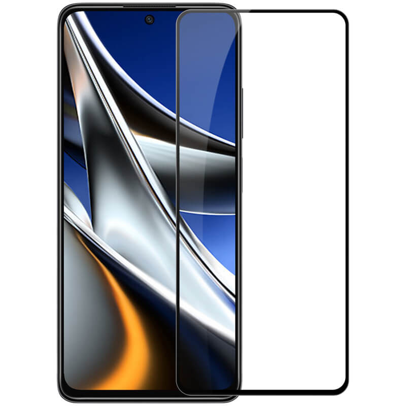 Фото Захисне скло Nillkin (CP+PRO) на Xiaomi Poco F6 Pro / K70 / K70 Pro (Чорний) на vchehle.ua