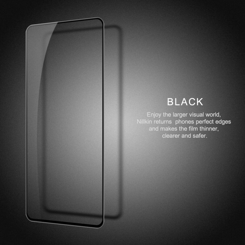 Фото Захисне скло Nillkin (CP+PRO) на Xiaomi Poco F6 Pro / K70 / K70 Pro (Чорний) в маназині vchehle.ua