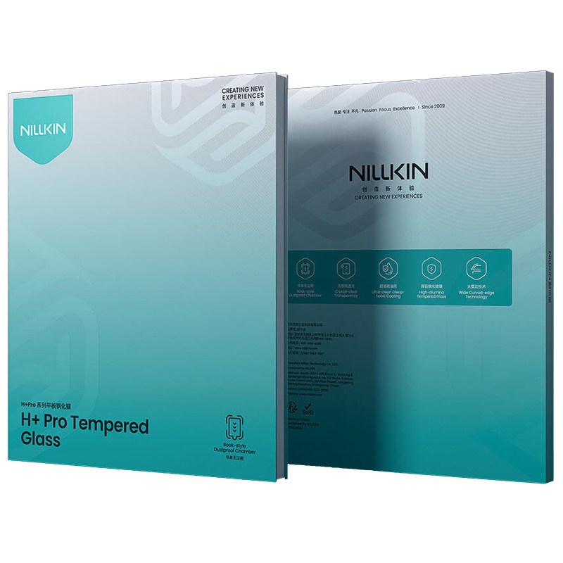 Купить Защитное стекло Nillkin (H+ PRO) для Apple iPad Pro 13" (2024-25) / Air 13" (2024-26) (+ аппликатор) (Прозрачный) на vchehle.ua