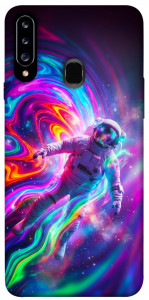 Чохол Astronaut fly для Galaxy A20s (2019)