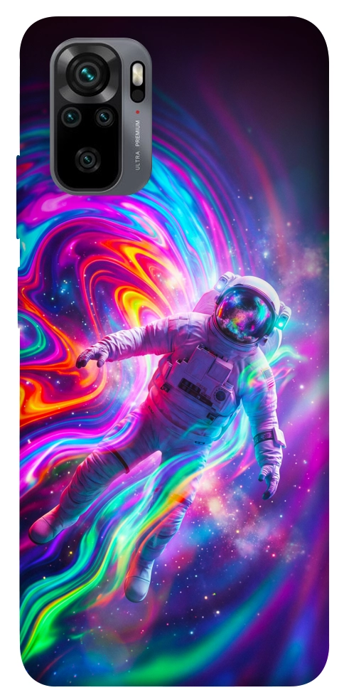 Чохол Astronaut fly для Xiaomi Redmi Note 10