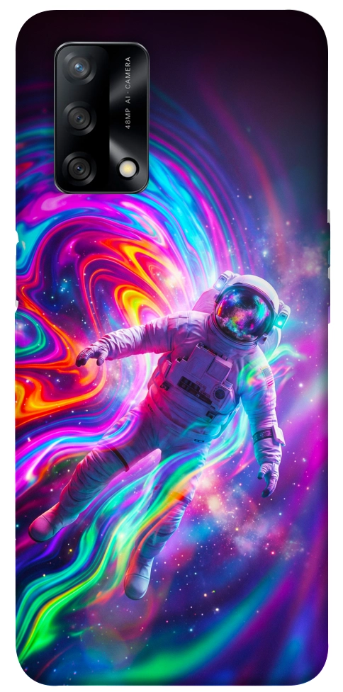 Чехол Astronaut fly для Oppo A74 4G