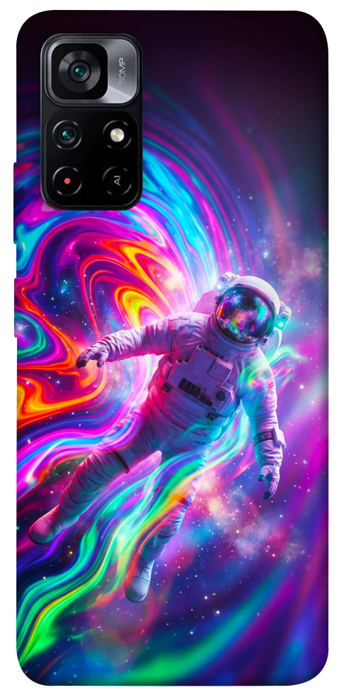 Чехол Astronaut fly для Xiaomi Poco M4 Pro 5G