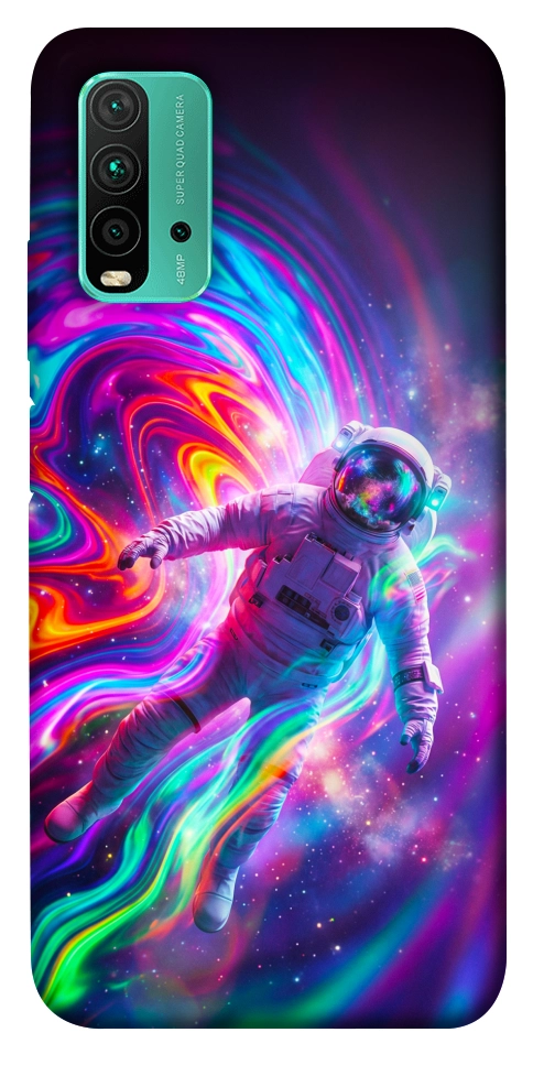 Чехол Astronaut fly для Xiaomi Redmi Note 9 4G