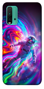 Чохол Astronaut fly для Xiaomi Redmi Note 9 4G