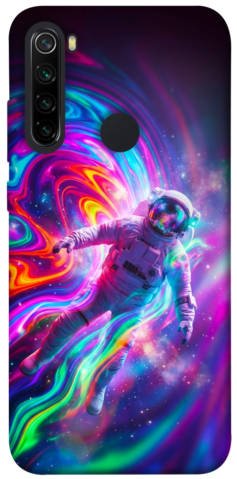 Чохол Astronaut fly для Xiaomi Redmi Note 8 2021