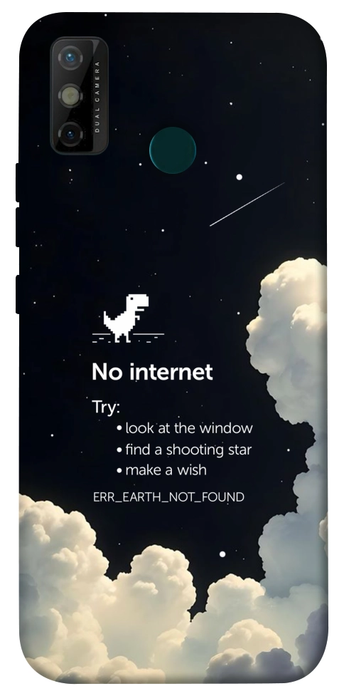 Чохол Earth not found для TECNO Spark 6 Go
