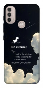 Чехол Earth not found для Motorola Moto E40
