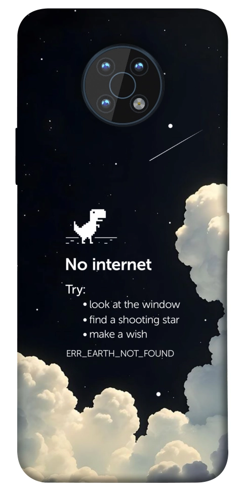 Чохол Earth not found для Nokia G50