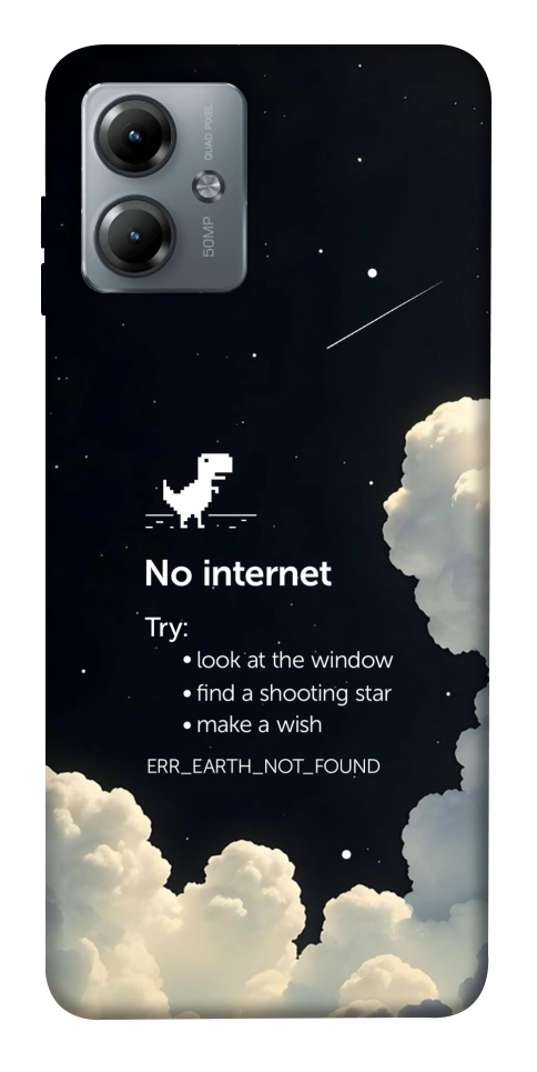 Чохол Earth not found для Motorola Moto G14
