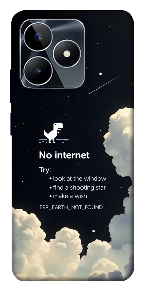 Чехол Earth not found для Realme C53