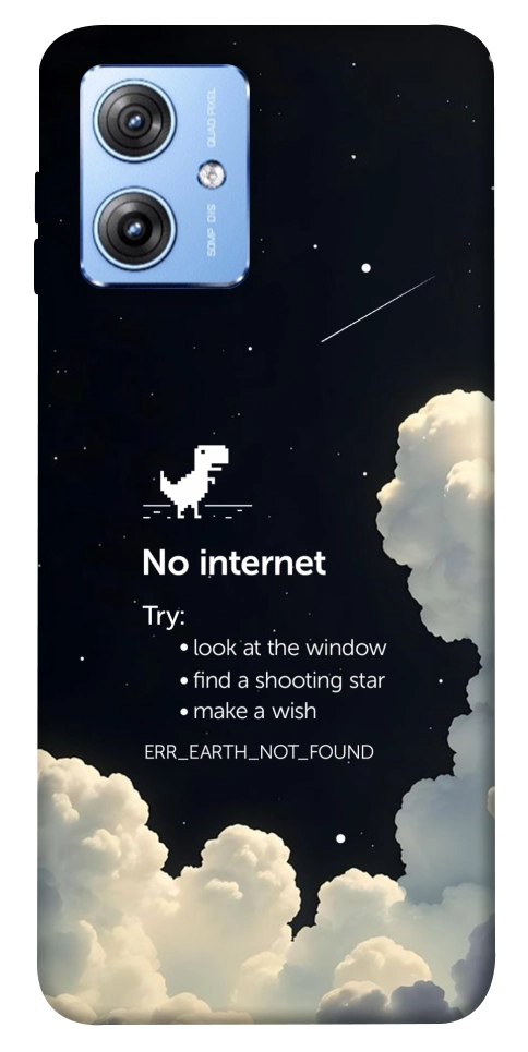 Чехол Earth not found для Motorola Moto G84