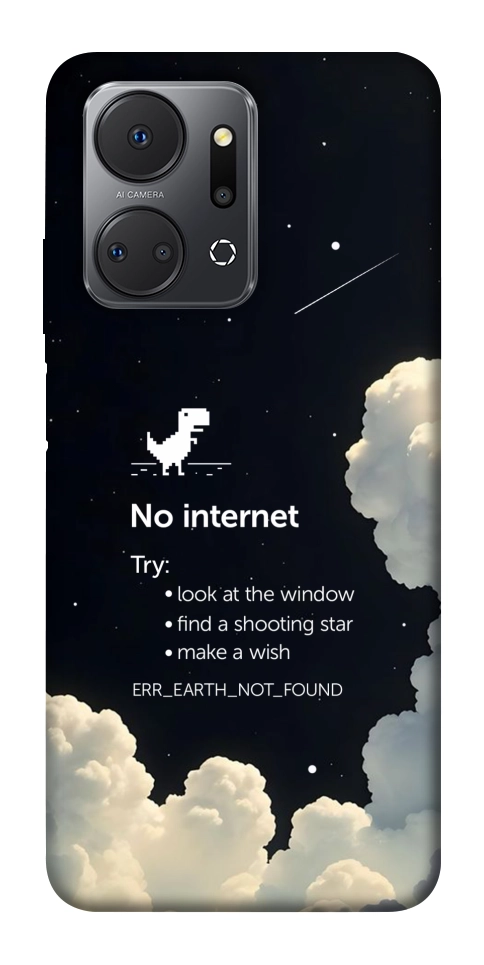 Чехол Earth not found для Huawei Honor X7a