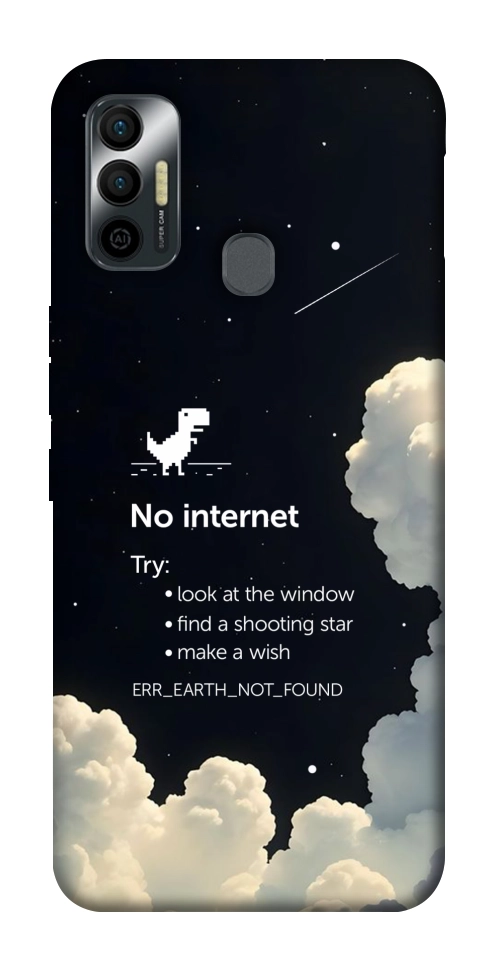 Чехол Earth not found для TECNO Spark 7