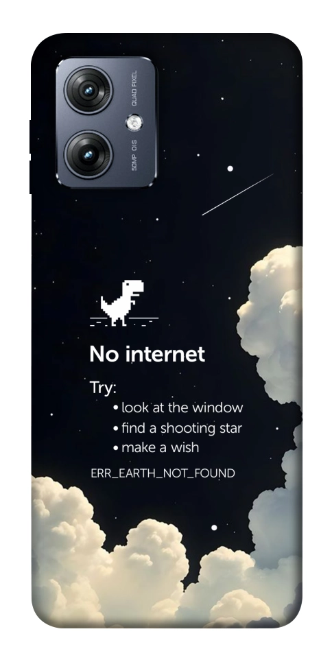 Чехол Earth not found для Motorola Moto G54