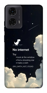 Чехол Earth not found для Motorola Moto G24