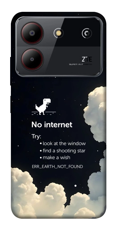 Чехол Earth not found для ZTE Blade A54 4G
