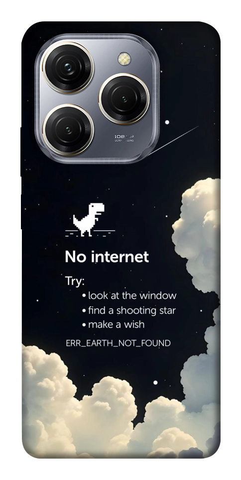 Чохол Earth not found для TECNO Spark 20 Pro