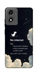 Чехол Earth not found для Motorola Moto E14