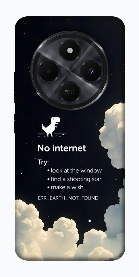 Чехол Earth not found для Xiaomi Redmi 14C