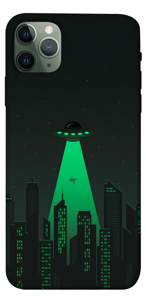 Чехол Green ufo для iPhone 11 Pro Max