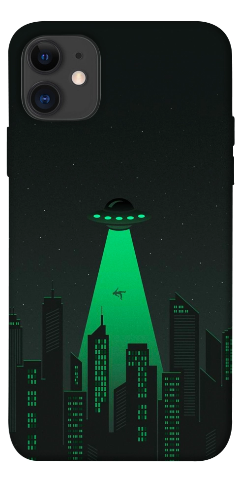 Чохол Green ufo для iPhone 11