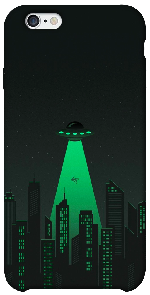 Чохол Green ufo для iPhone 6